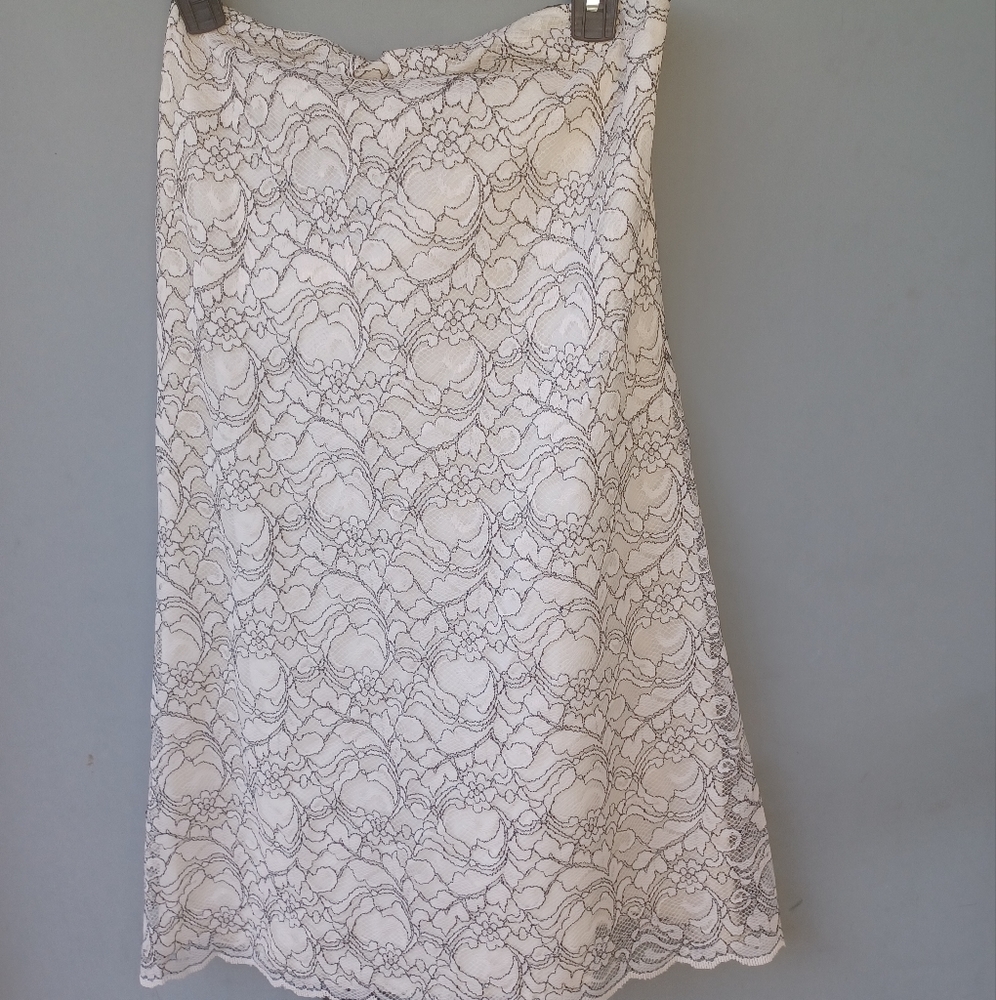 Tom K nguyen black/white lace overlay halter dress 6.